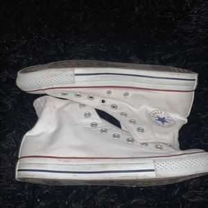 High top White Chucks